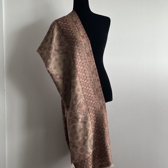 100 percent Pashmina | lightweight scarf | warm cozy scarf | Long warm Scarf - Picture 3 of 6